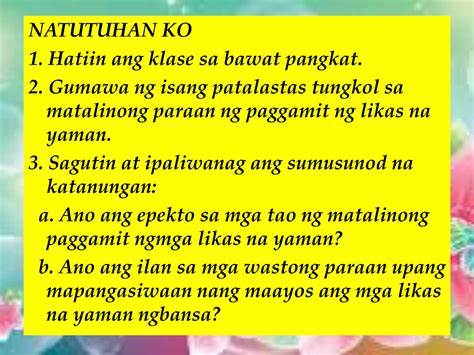 Matalino at di Matalinong Paraan ng ng .